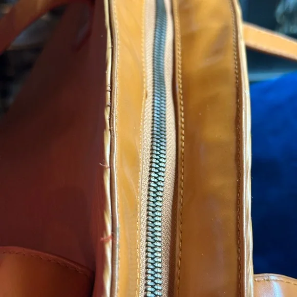 Amazon Tan Textured Tote Bag - Picture 9 of 16